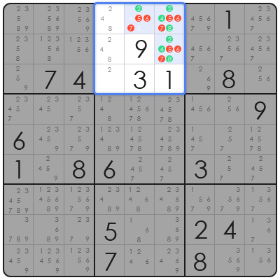 extreme sudoku tips